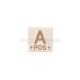 Patch velcro Groupe Sanguin desert - A+ - 