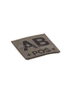 Patch velcro Groupe Sanguin OD - AB+ -  2