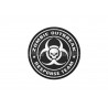 Zombie Outbreak velcro patch - White