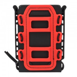 Swiss Arms Porte chargeur FAST pour M4 / AK - Noir / Rouge - 