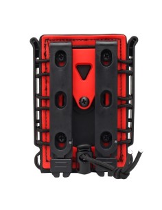 Swiss Arms FAST magazine POUCH for M4 / AK - Black / Red -  2