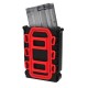 Swiss Arms Porte chargeur FAST pour M4 / AK - Noir / Rouge - 