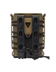 Swiss Arms FAST magazine POUCH for M4 / AK - Black / Tan -  2