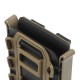 Swiss Arms Porte chargeur FAST pour M4 / AK - Noir / Tan - 