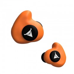 Decibullz Custom earplugs - Orange - 