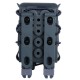 Swiss Arms Porte chargeur BUNDLE pour M4 / AK - Gris - 