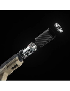 E-shooter Flare Tracer Carbon Fiber Case - Black -  2