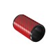 E-shooter Flare Tracer Carbon Fiber Case - Red - 