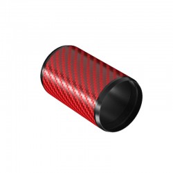 E-shooter Flare Tracer Carbon Fiber Case - Red - 