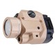 SOTAC torche TLR-8 avec Laser rouge - Dark Earth