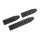 Cyma lot de 3 Rails Keymod URX noir - 