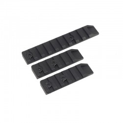 Cyma lot de 3 Rails M-lok - Noir - 