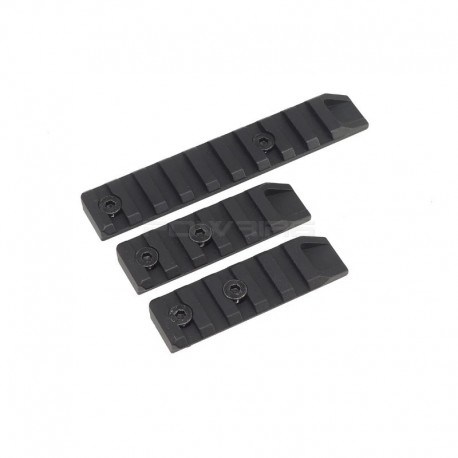 Cyma lot de 3 Rails M-lok - Noir - 
