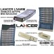 EMG Cyma 30rds Lancer L5AWM Gas Magazine for CGS / MWS - FDE - 