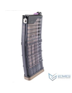 EMG Cyma 30rds Lancer L5AWM Gas Magazine for CGS - FDE -  2