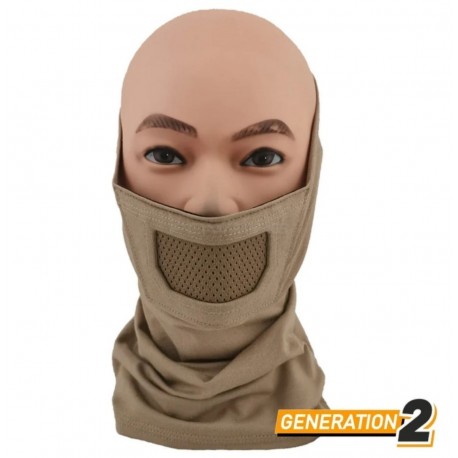 Cygnus Armory Face Warrior Plus - Tan - 