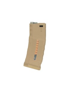 Battleaxe 150rds Enhanced Grip Polymer Magazine for M4 AEG Dark Earth - 