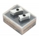Castellan Embouts CNC pour charging handle Ambidextre - silver - 