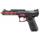 Lancer Tactical CTHULHU GBB replica - Black / Red - 