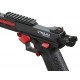 Lancer Tactical CTHULHU GBB replica - Black / Red - 