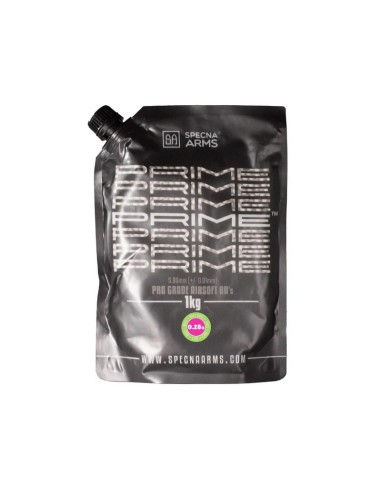 Specna Arms PRIME™ BIO BBs precision 0.28gr 1kg bag - 