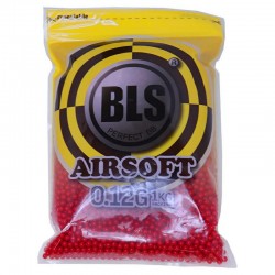 BLS 0.12gr BBs precision 1kg bag - Red - 