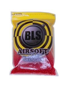BLS billes précision 0.12gr sachet de 1kg - Rouge - 