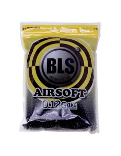 BLS billes précision 0.12gr sachet de 1kg - Noir - 