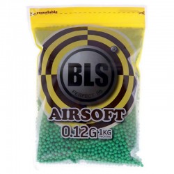 BLS 0.12gr BBs precision 1kg bag - Green - 