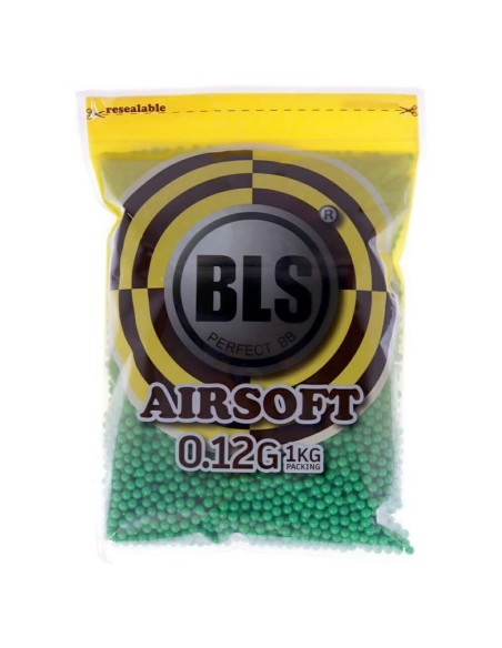 BLS 0.12gr BBs precision 1kg bag - Green - 