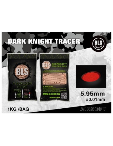 BLS 0.20gr Tracer BBs (1kg) - Red - 