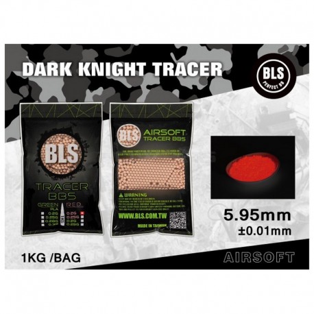 BLS 0.20gr Tracer BBs (1kg) - Red - 