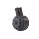 G&P 1500rds Auto Winding Drum Magazine for M4 aeg (Black)