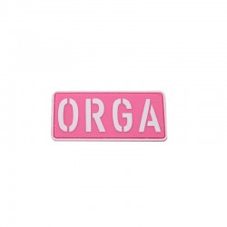 ORGA Velcro patch - Pink - 