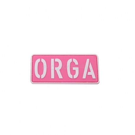 Patch Velcro ORGA - Rose - 