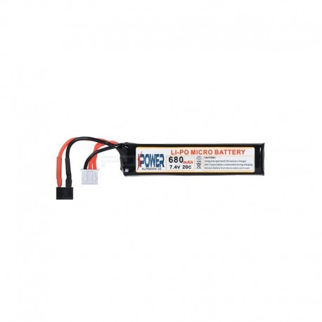 IPOWER 680mAh 7,4V 20C AEP battery Micro - Deans - 