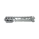 CTM tactical FUKU-2 CNC upper set - short cut out for AAP-01 - Silver / Silver - 