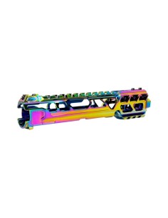 CTM tactical FUKU-2 CNC upper set - short cut out for AAP-01 - Electroplated Chameleon -  2