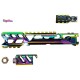 CTM tactical FUKU-2 CNC upper set - short cut out for AAP-01 - Electroplated Chameleon - 