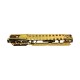 CTM tactical FUKU-2 CNC upper set - short cut out for AAP-01 - Electroplated gold - 