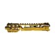 CTM tactical FUKU-2 CNC upper set - short cut out for AAP-01 - Electroplated gold - 