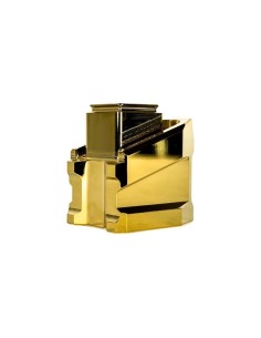 CTM Tactical Extension de chargeur CNC pour AAP-01 / We Glock - Electroplated Gold -  2