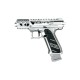 CTM Tactical CNC Magazine Extension Plate for AAP-01 / We Glock - Chrome - 