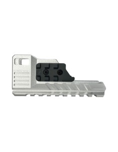 CTM Tactical Extended rail blast shield pour AAP-01 - Silver -  2
