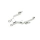 COWCOW Technology Slide stop for AAP-01 - Silver - 