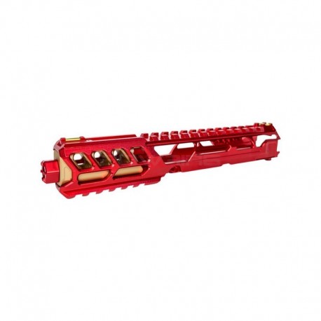 CTM tactical FUKU-2 CNC upper set - Long cut out for AAP-01 - Red / Gold - 