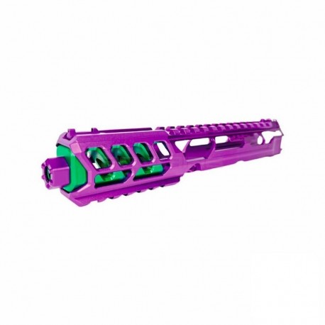 CTM tactical FUKU-2 upper set CNC - Long cut out pour AAP-01 - Violet / Vert - 