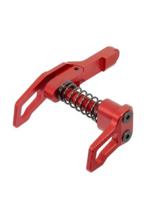Maxx Model CNC advanced Magazine Release Style B for MTW M4 - Red -  2