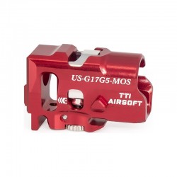 TTI Chambre Hop-Up CNC INFINITY TDC pour Umarex SRC G17 Gen5 MOS - Rouge - 