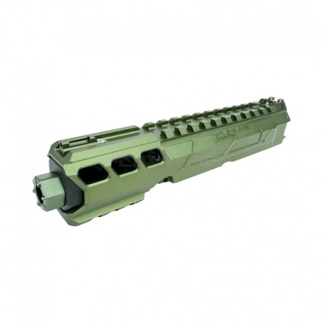 CTM tactical FUKU-2 upper short normal CNC pour AAP-01 - Army green / Noir - 